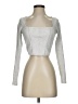 Windsor Silver Long Sleeve Top Size S - photo 1