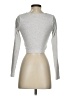 Windsor Silver Long Sleeve Top Size S - photo 2