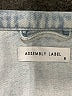 ASSEMBLY LABEL 100% Cotton Blue Denim Jacket Size 8 - photo 6
