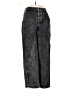 LACAUSA 100% Cotton Tweed Gray Jeans Size 6 - photo 1