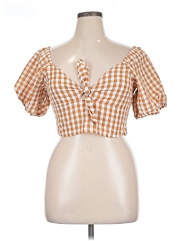 Forever 21 Short Sleeve Blouse (view 1)