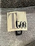 Ttee by Tt Collection Gray Long Sleeve Blouse Size M - photo 7