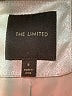 The Limited 100% Polyester Metallic Silver Blazer Size S - photo 6