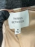Things Between Polka Dots Tan Skort Size M - photo 3