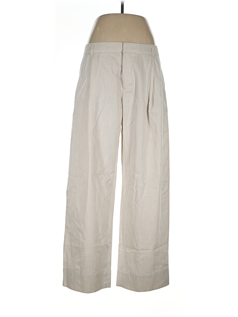 Pre-owned Everlane Casual Pants In Ivory