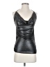 Express 100% Polyester Silver Halter Top Size XS - photo 1