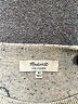 Madewell 100% Cashmere Polka Dots Silver Cashmere Pullover Sweater Size XS - photo 7