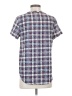 Gap Outlet 100% Recycled Polyester Blue Short Sleeve Blouse Size XS - photo 2