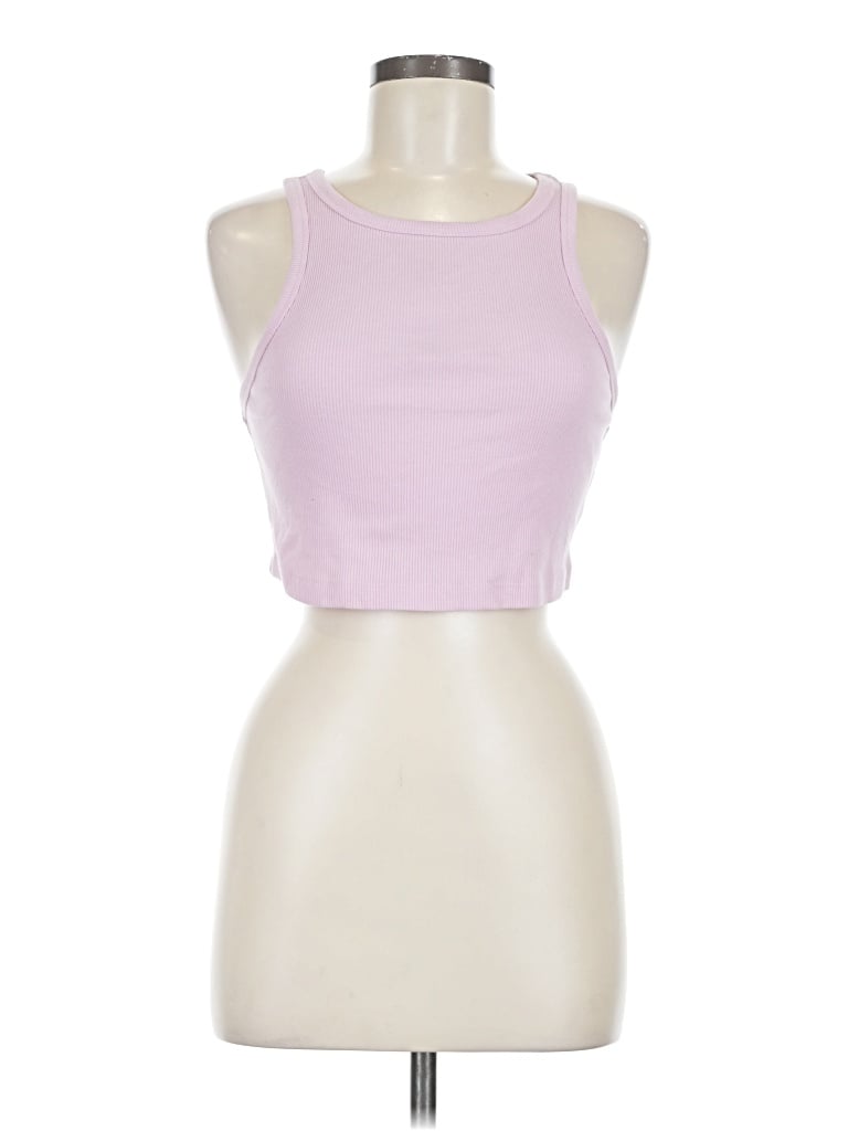Pre-owned Wild Fable Tank Top Pink Halter Neckline Tops