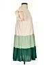 Shein 100% Polyester Color Block Green Casual Dress Size 4 - photo 4