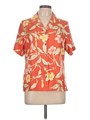 Tommy Bahama Short Sleeve Silk Top (view 1)
