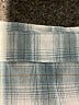 Unbranded 100% Polyester Plaid Blue Long Sleeve Blouse Size L - photo 7
