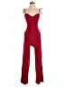 Crystal Sky Solid Red Jumpsuit Size XS - photo 1