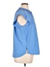 MICHAEL Michael Kors 100% Polyester Blue Short Sleeve Blouse Size XL - photo 4