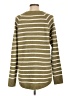 Pink Clover 100% Polyester Stripes Green Pullover Sweater Size L - photo 2