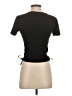 Zara Black Short Sleeve Top Size S - photo 2