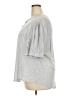 Cato Gray 3/4 Sleeve Top Size 22/24W - photo 5