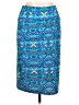 Lularoe Print Blue Casual Skirt Size L - photo 1