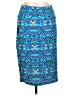 Lularoe Print Blue Casual Skirt Size L - photo 2