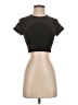Assorted Brands Black Short Sleeve Turtleneck Size XS (estimated) - photo 1