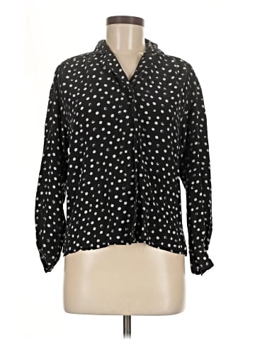 Chaus Long Sleeve Silk Top (view 1)