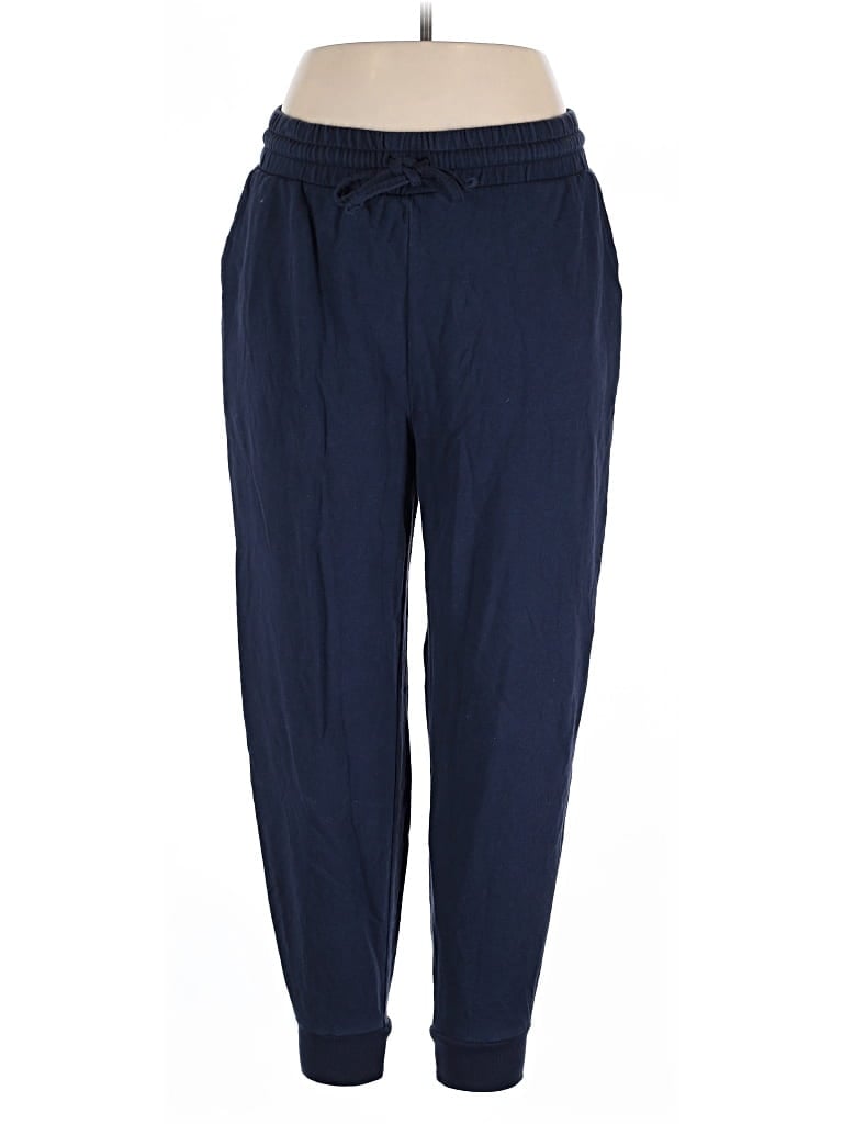 Pre-owned Zenana Casual Pants In Blue