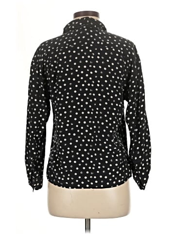 Chaus Long Sleeve Silk Top (view 2)