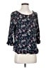 Gap Blue 3/4 Sleeve Blouse Size S - photo 1