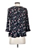 Gap Blue 3/4 Sleeve Blouse Size S - photo 2