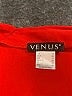 Venus 100% Polyester Solid Red Jumpsuit Size 6 - photo 4