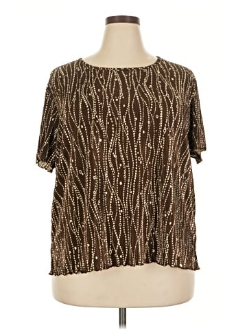 Jaclyn Smith Short Sleeve Blouse (view 1)