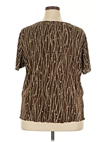 Jaclyn Smith Short Sleeve Blouse (view 2)