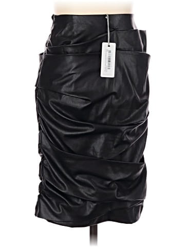 Brochu Walker Faux Leather Skirt (view 2)