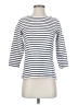 Joules Stripes White 3/4 Sleeve Top Size 4 - photo 1