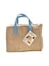 Assorted Brands Stripes Gold Tan Satchel One size - photo 1