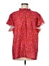Unbranded Red Short Sleeve Blouse Size M - photo 1