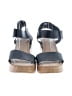 Universal Thread Blue Black Wedges Size 9 - photo 2