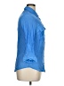 B.wear Blue 3/4 Sleeve Button-Down Shirt Size XL - photo 4