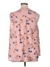 Daniel Rainn 100% Polyester Pink Sleeveless Blouse Size 1X - photo 2