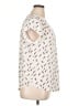 Fun2Fun 100% Polyester Ivory Short Sleeve Blouse Size XL - photo 4