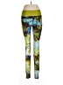 Unbranded Print Green Yoga Pants Size M - photo 1