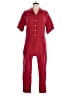 Xirena 100% Cotton Solid Red Jumpsuit Size XS - photo 1