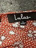 Lulus 100% Rayon Orange 3/4 Sleeve Blouse Size S - photo 7