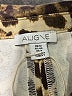 Aligne Animal Print Brown Coat Size 8 - photo 6