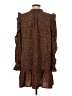 Aqua 100% Polyester Animal Print Brown Casual Dress Size XS - photo 2