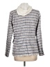 Central Park West 100% Polyester Tweed Ivory Blazer Size L - photo 2
