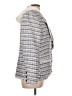 Central Park West 100% Polyester Tweed Ivory Blazer Size L - photo 4