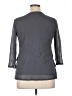Alfani 100% Nylon Gray 3/4 Sleeve Top Size 1X - photo 2