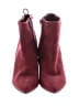 Bamboo Burgundy Ankle Boots Size 6 - photo 2
