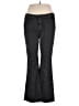 MICHAEL Michael Kors Chevron-herringbone Gray Black Jeans Size 14 - photo 1